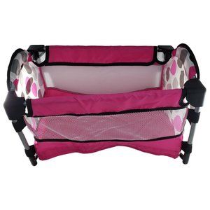 Graco Tollytots Baby Doll Play Pen Pink Polka Dots